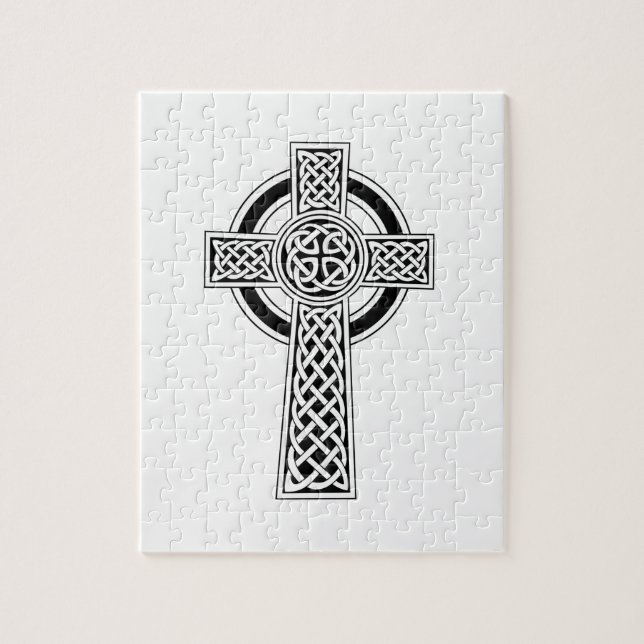 Celtic Cross Jigsaw Puzzle (Vertical)