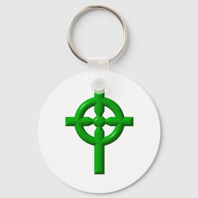 Celtic Cross Key Ring (Front)