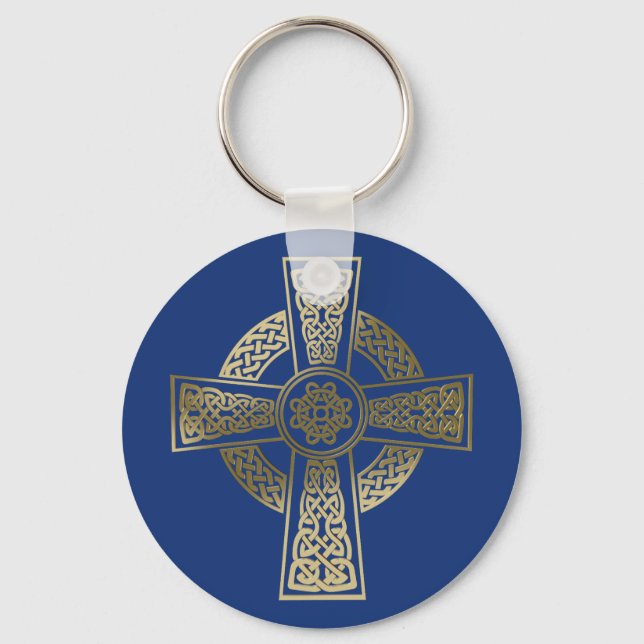 Celtic cross key ring (Front)