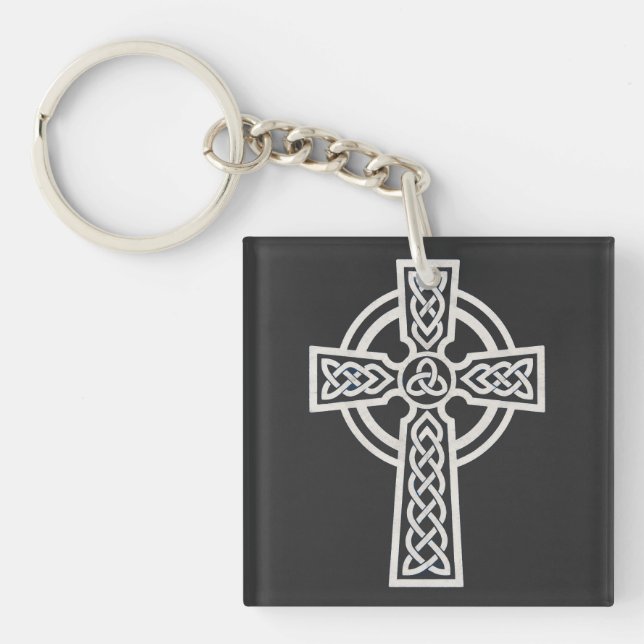 Celtic Cross Key Ring (Front)