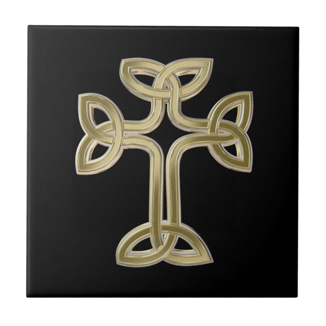 Celtic cross knot tile (Front)