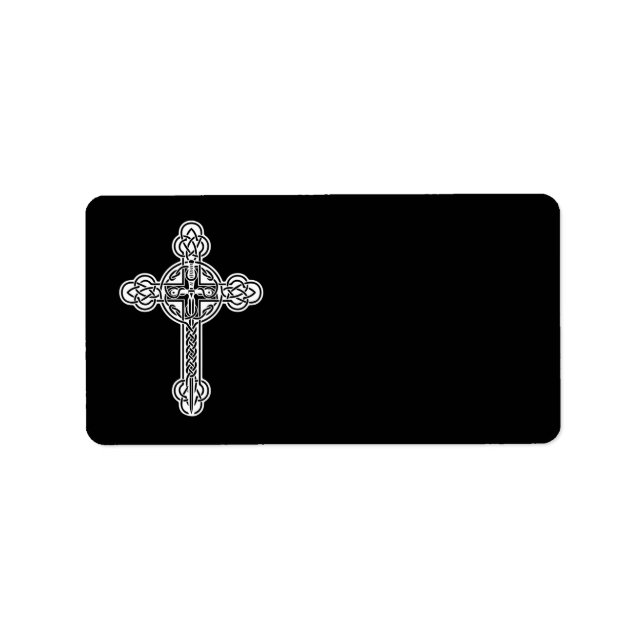Celtic cross label (Front)