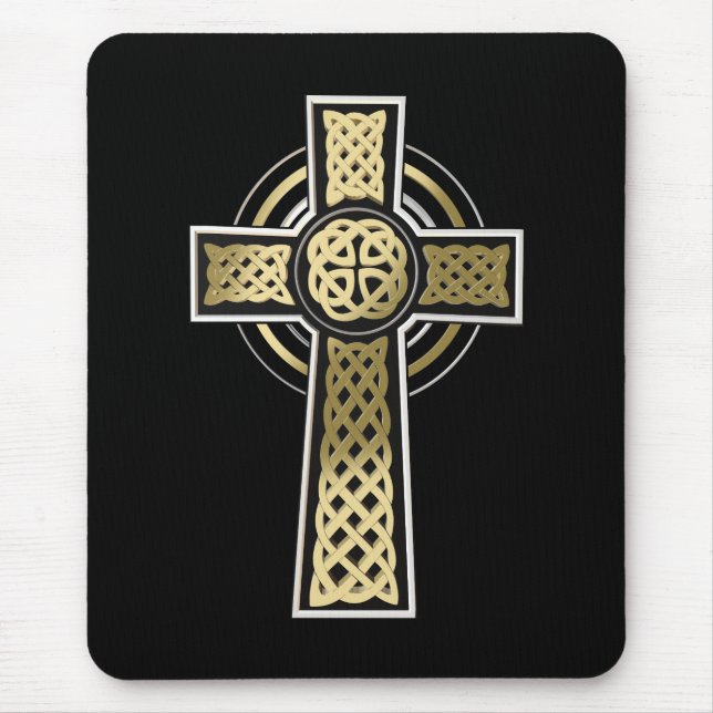 Celtic cross mouse mat (Front)