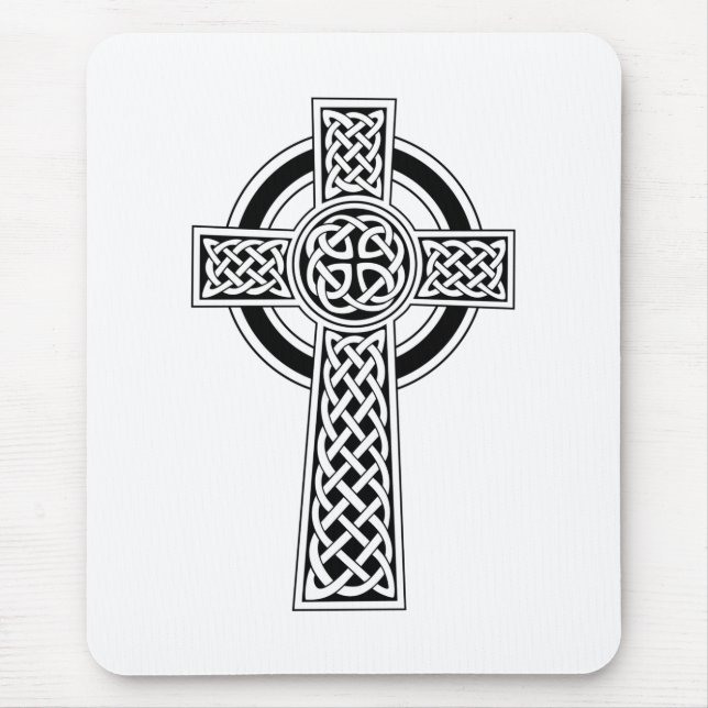 Celtic Cross Mouse Mat (Front)