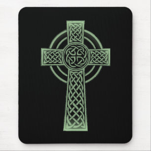 Celtic cross mouse mat