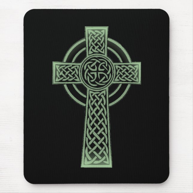 Celtic cross mouse mat (Front)