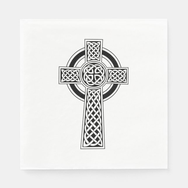 Celtic Cross Napkin (Front)