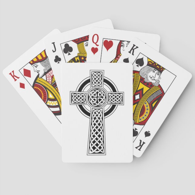 Celtic Cross Playing Cards (Back)