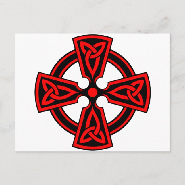 Celtic cross postcard (Front)