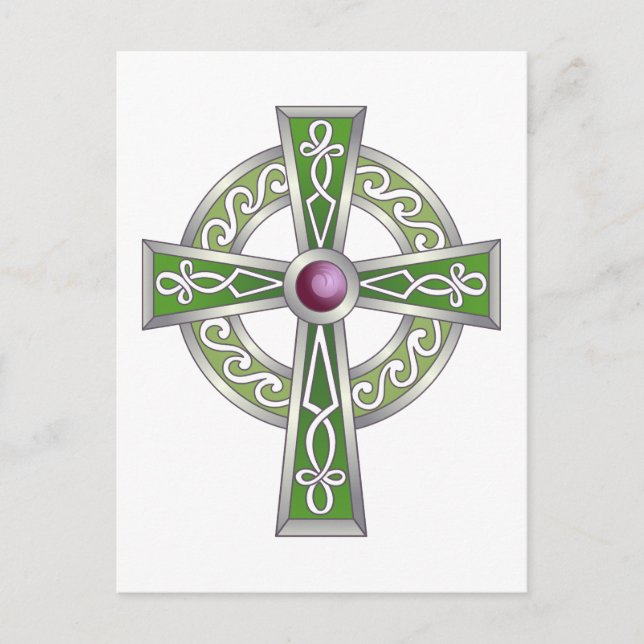 Celtic Cross Postcard (Front)