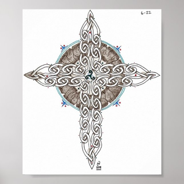 Celtic cross poster (Front)