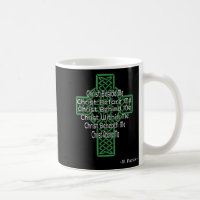 Celtic Cross Shirt St Patrick's Prayer Christian