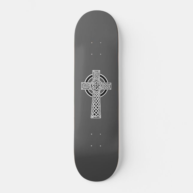 Celtic Cross Skateboard (Front)