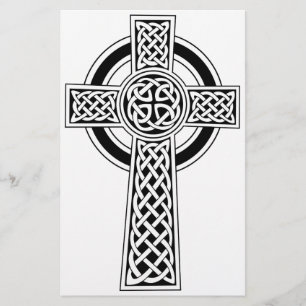 Celtic Cross Stationery
