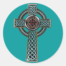 Celtic Cross Sticker