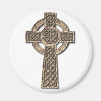 Celtic Cross - Stone Magnet