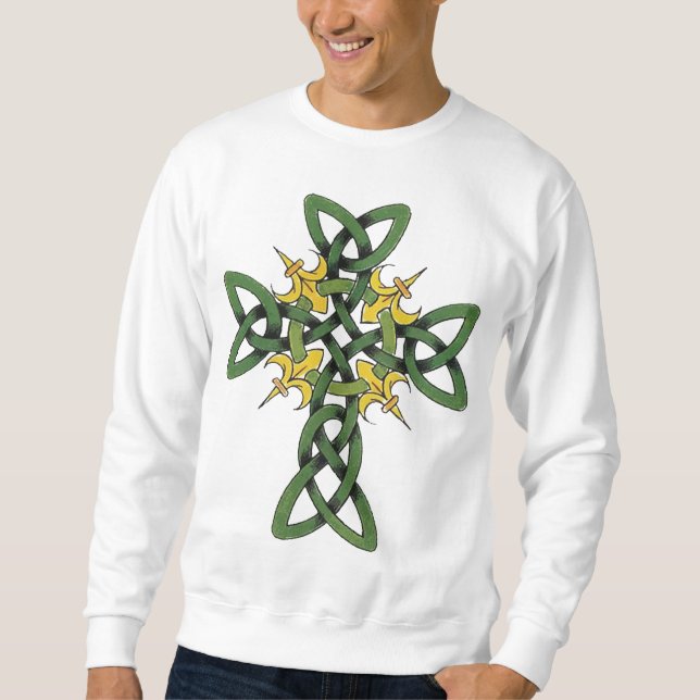 Celtic Cross T-Shirt Sweatshirt (Front)