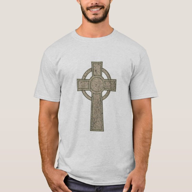 Celtic Cross T-shirts for Christians (Front)