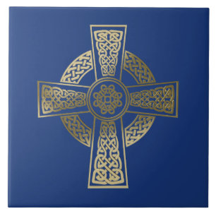 Celtic cross tile