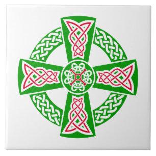 Celtic cross tile
