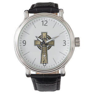 Celtic cross watch