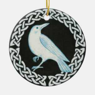 Celtic Crow Ornament