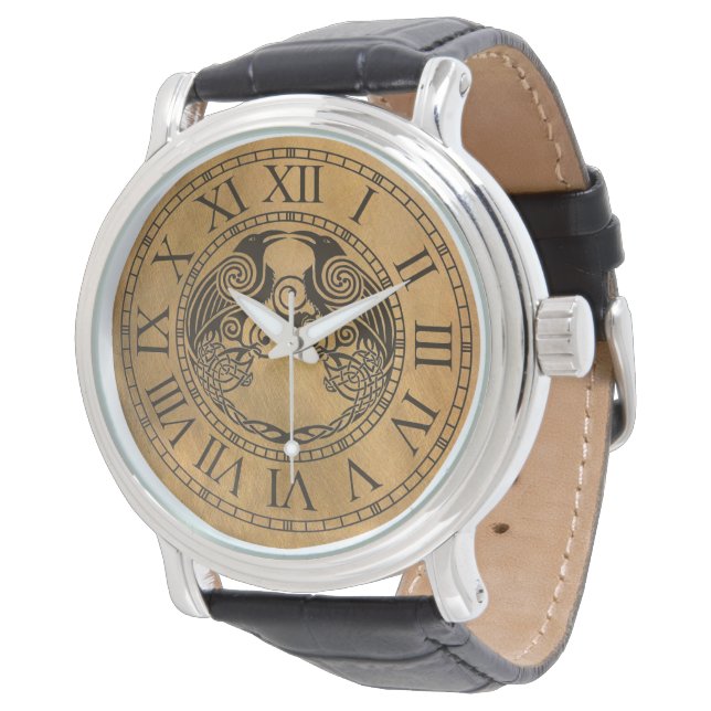 Celtic Crow Watch (Angled)