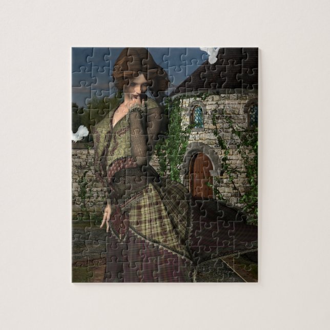 Celtic Dancer Girl Jigsaw Puzzle (Vertical)