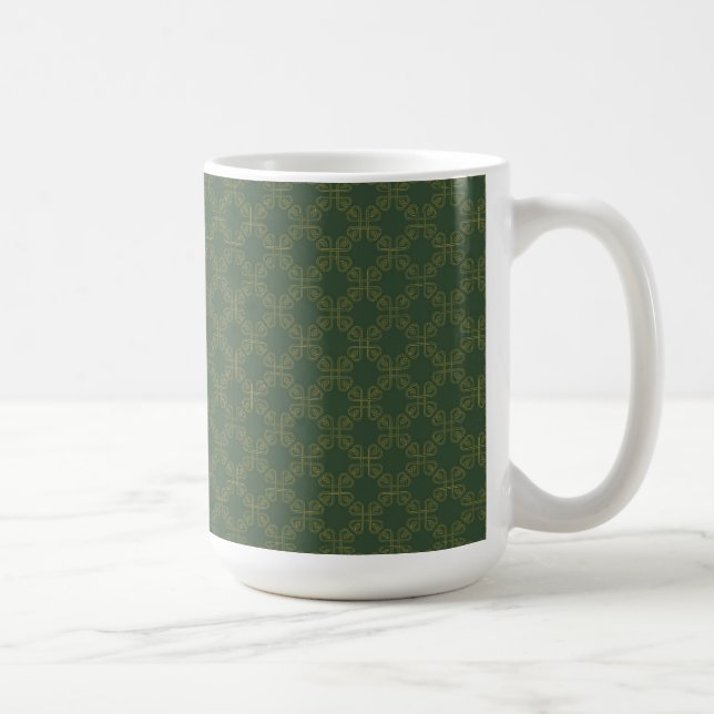 Celtic Design Pattern Coffee Mug (Right)