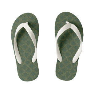 Celtic Design Pattern Kid's Flip Flops