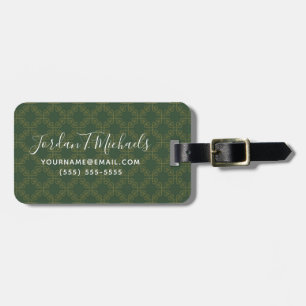 Celtic Design Pattern Luggage Tag