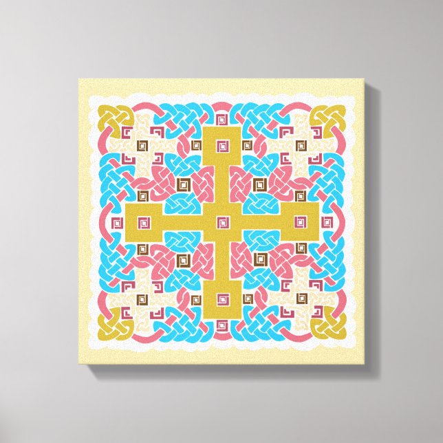 Celtic Donegal Canvas Print (Front)