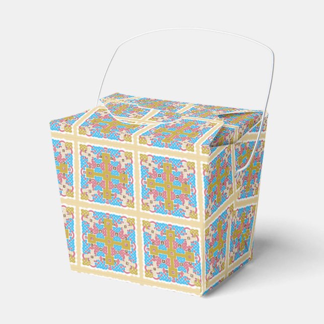 Celtic Donegal Favour Box (Front Side)