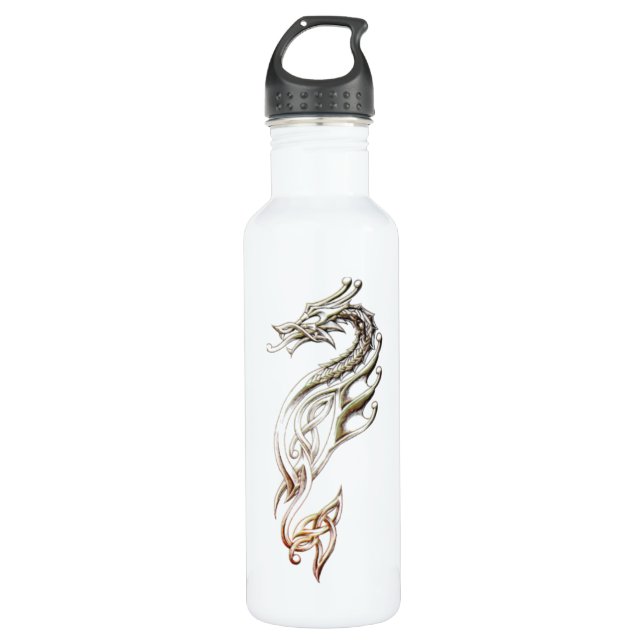 Celtic Dragon 710 Ml Water Bottle (Front)