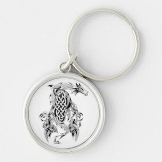 Celtic Dragon Keychain