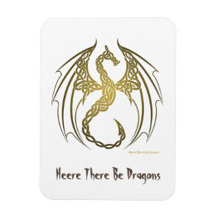 Celtic Dragon Magnet