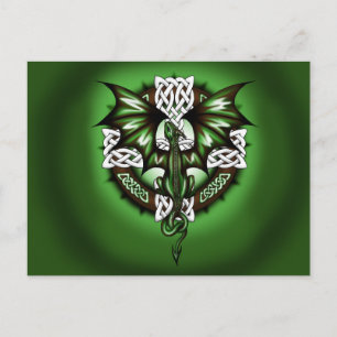 celtic Dragon Postcard