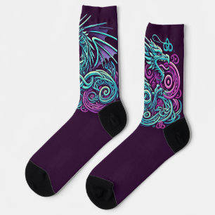 Celtic Dragon Socks