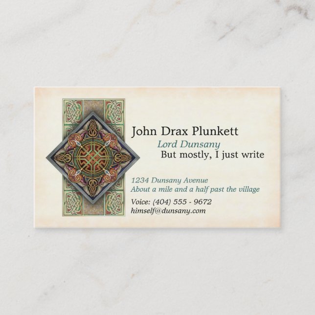 Celtic Eagles Business Cards (Front)