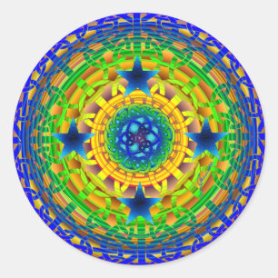 Celtic Earth Orb Sticker