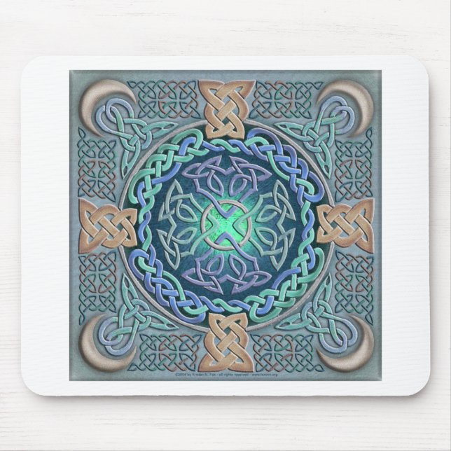 Celtic Eye of the World Mouse Mat (Front)