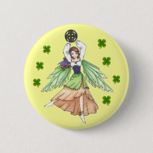 Celtic Faerie Button