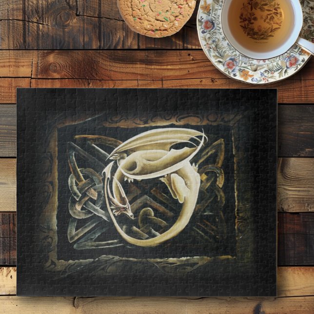 Celtic Familiar Dragon Jigsaw Puzzle (Creator Uploaded)