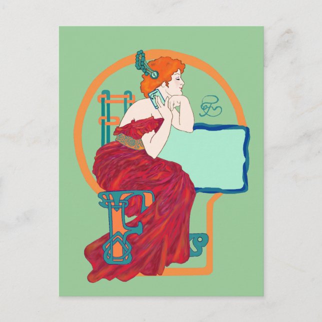 Celtic Flame Postcard (Front)