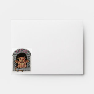 Celtic Gargoyle envelope