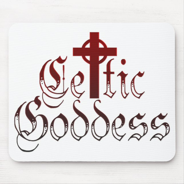 Celtic Goddess Mouse Mat (Front)