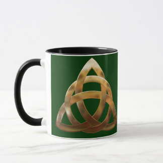 Celtic Gold Trinity Knot Mug