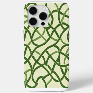 ☘️ Celtic Green in Entrelacs🍀 iPhone 15 Pro Max Case