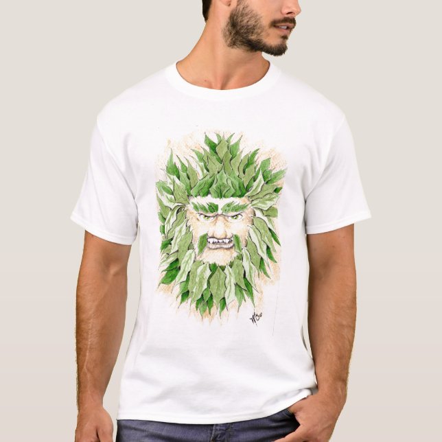 celtic green man T-Shirt (Front)