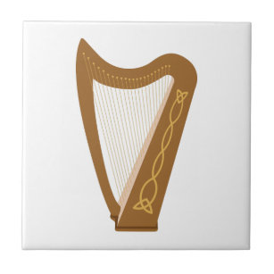 Celtic Harp Tile